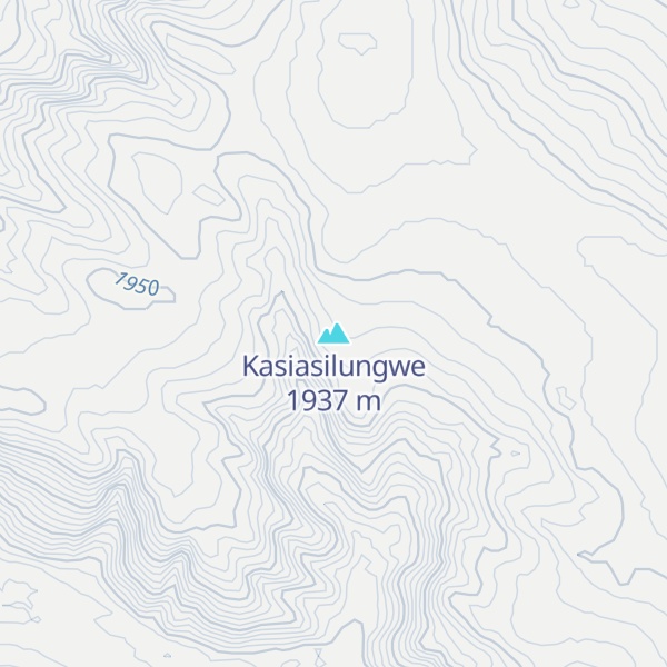 Map of Kasiasilungwe