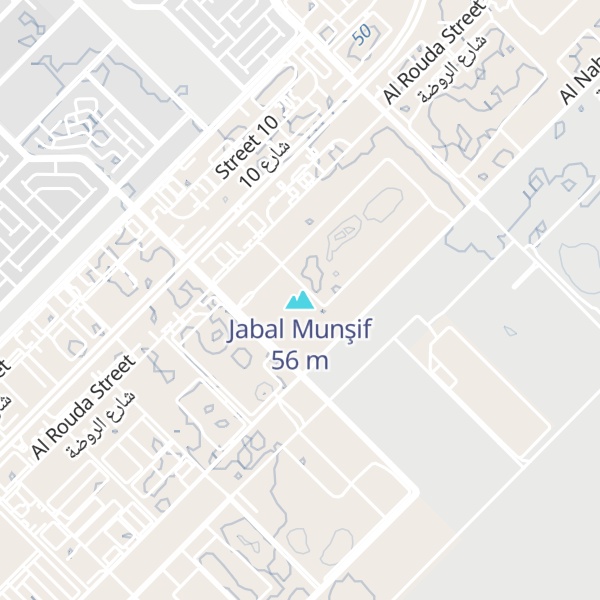 Map of Jabal Munşif