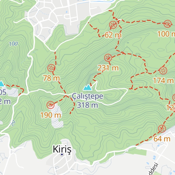 Map of Çalıştepe