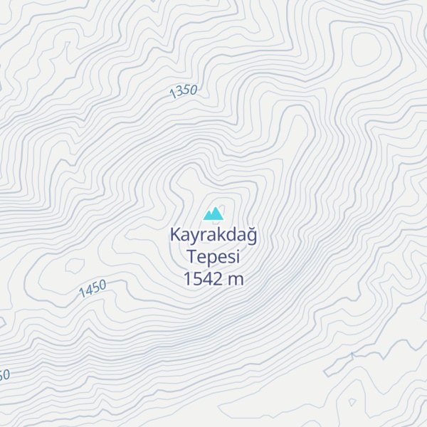 Map of Kayrakdağ Tepesi