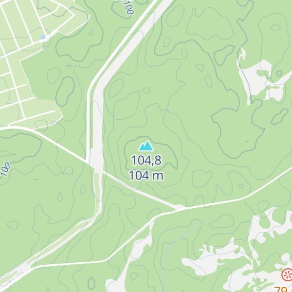 Map of 104
