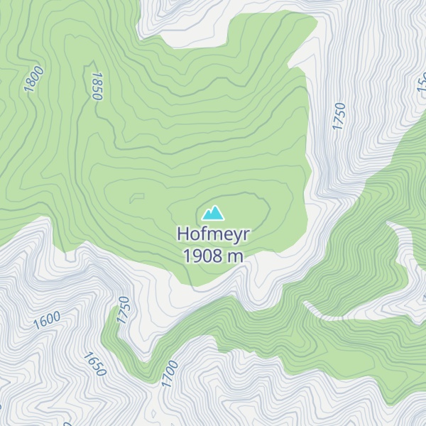 Map of Hofmeyr