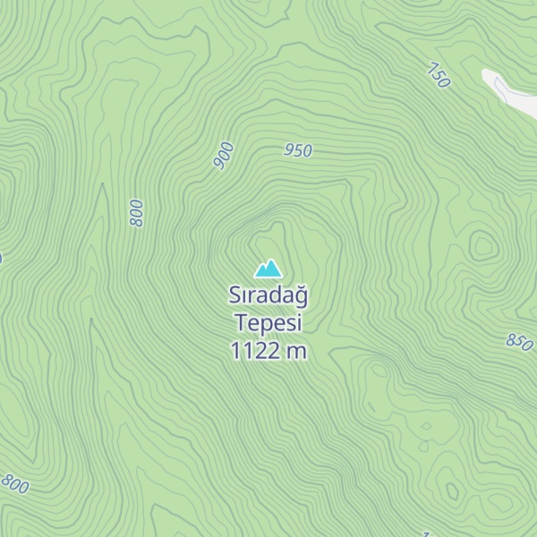 Map of Sıradağ Tepesi