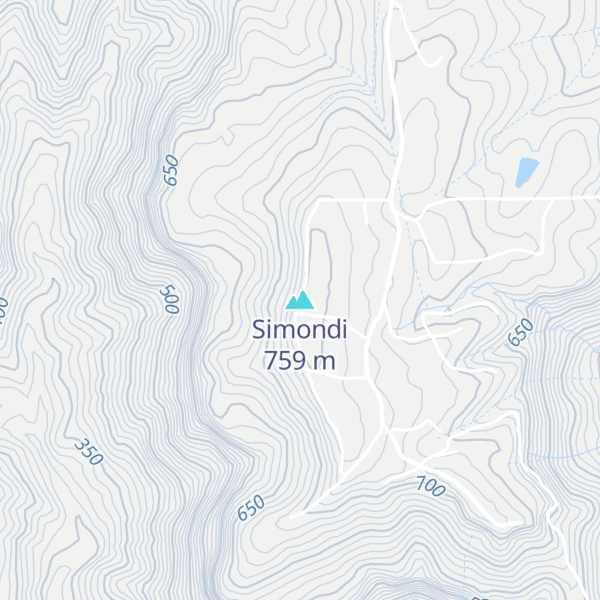 Map of Simondi