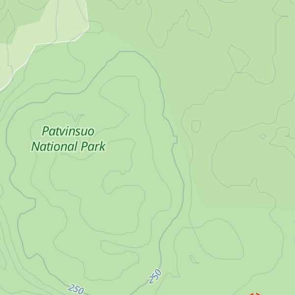 Map of Rauvunvaara
