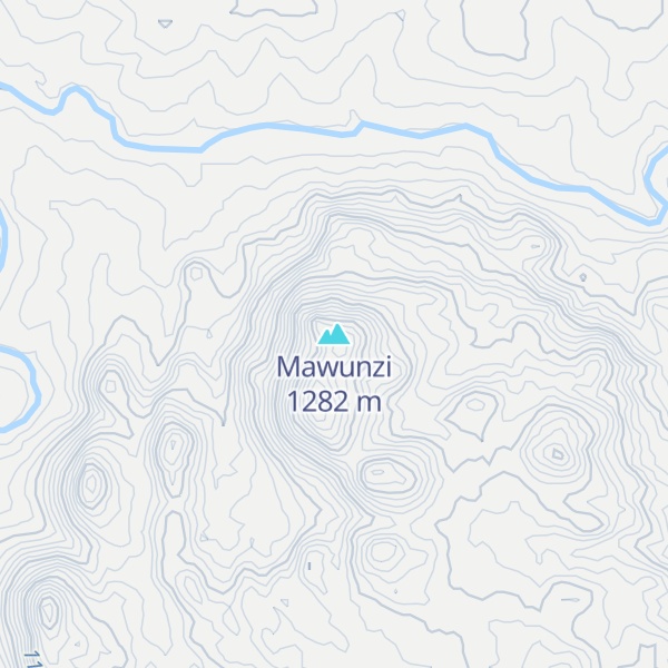 Map of Mawunzi