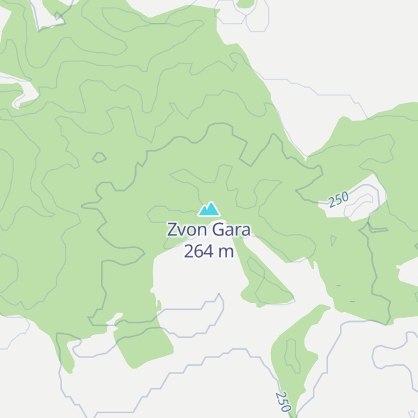 Map of Zvon Gara