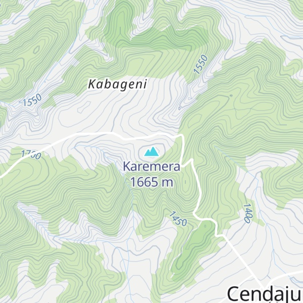 Map of Karemera