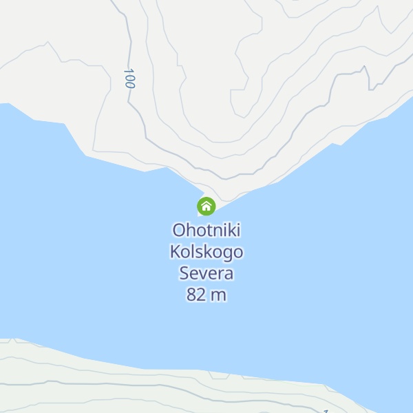 Map of Ohotniki Kolskogo Severa