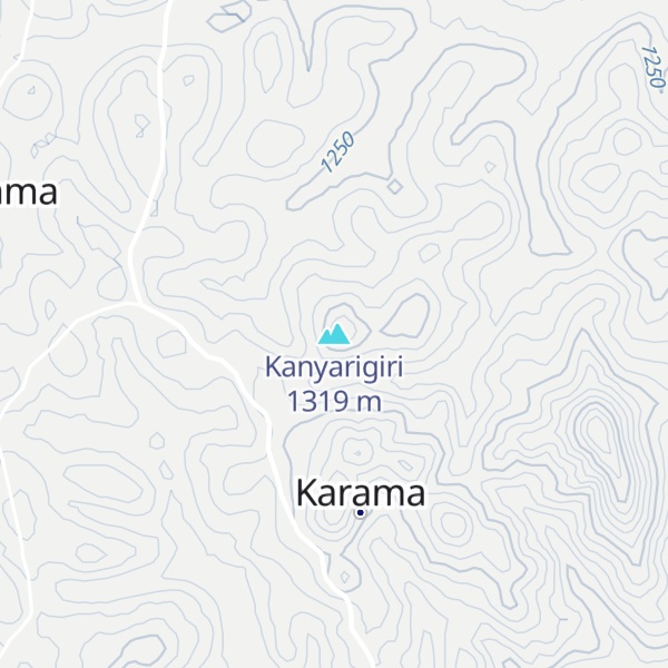 Map of Kanyarigiri
