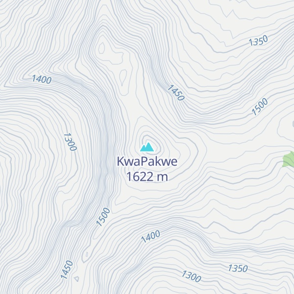 Map of KwaPakwe