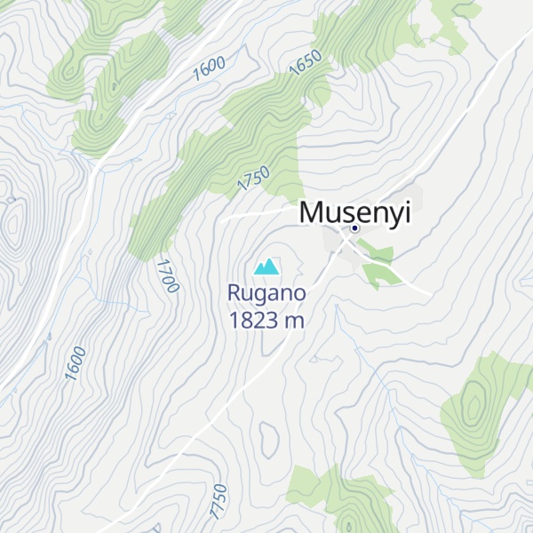 Map of Rugano