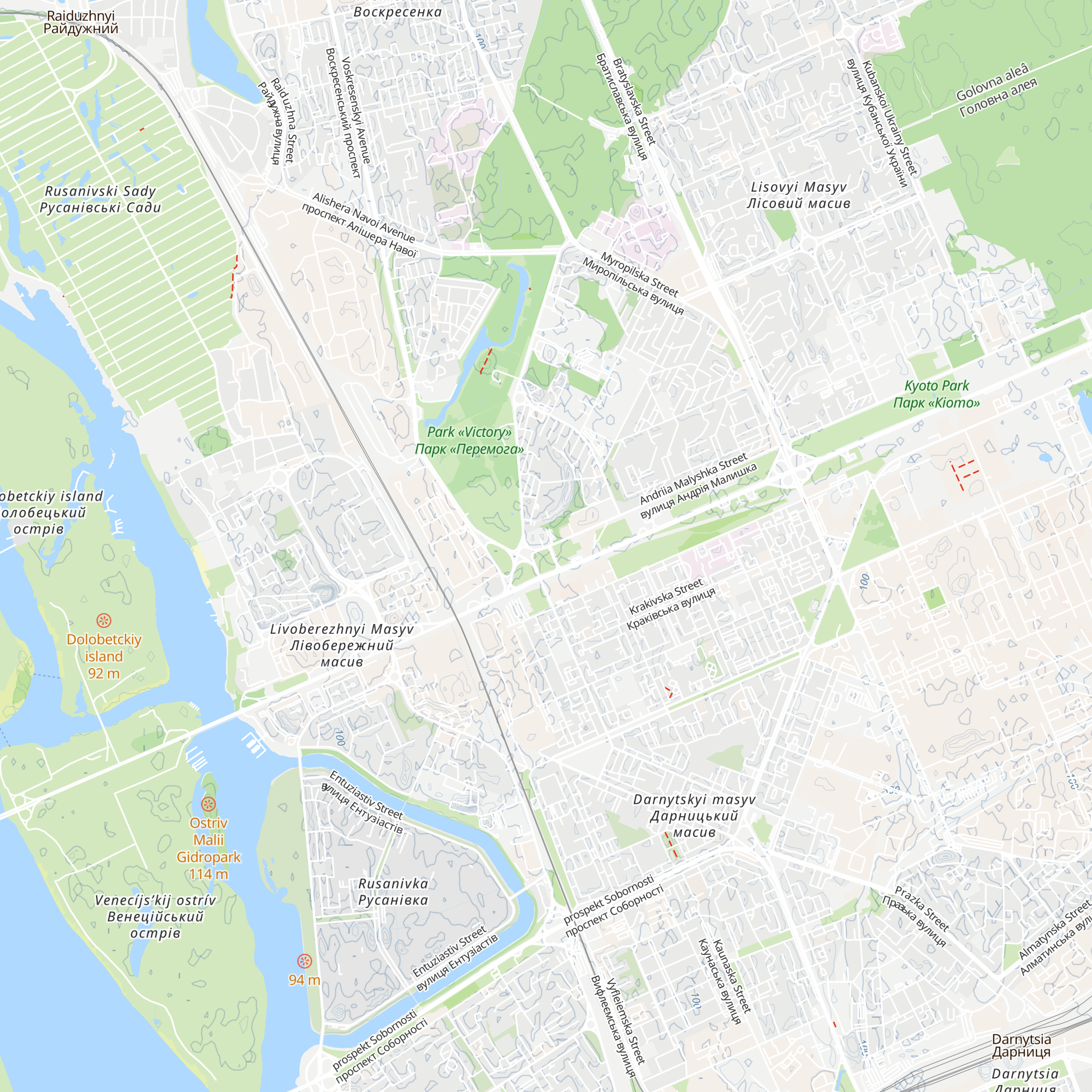 Bratislava Hotel map