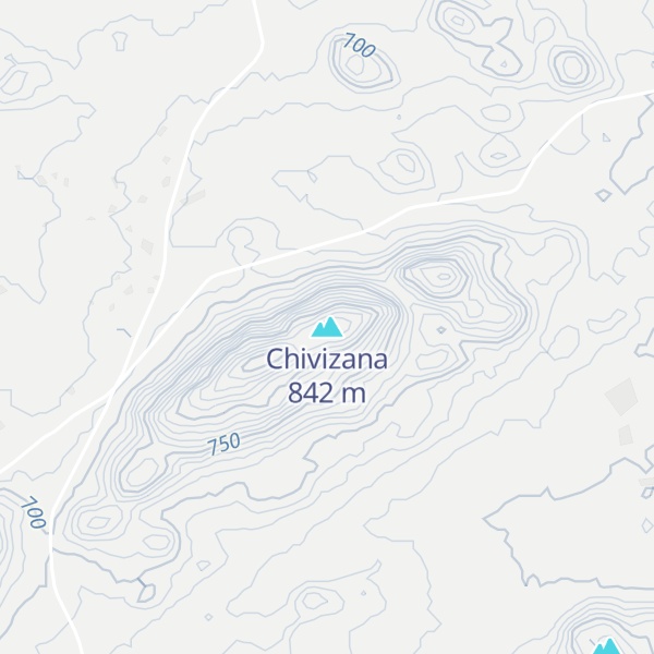 Map of Chivizana