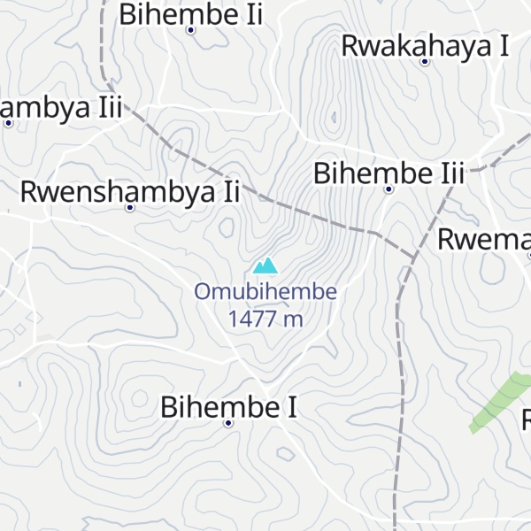 Map of Omubihembe