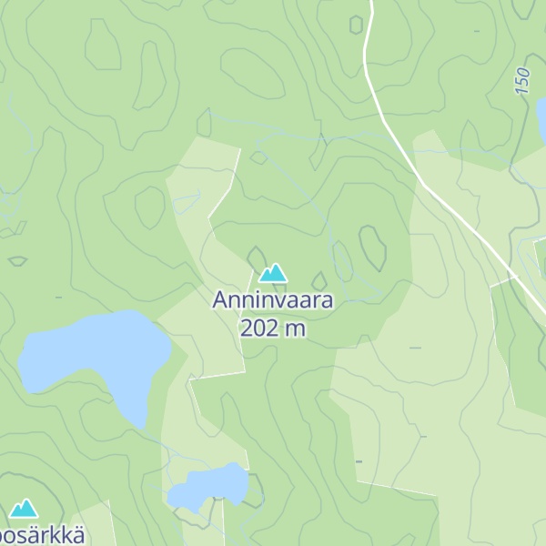 Map of Anninvaara