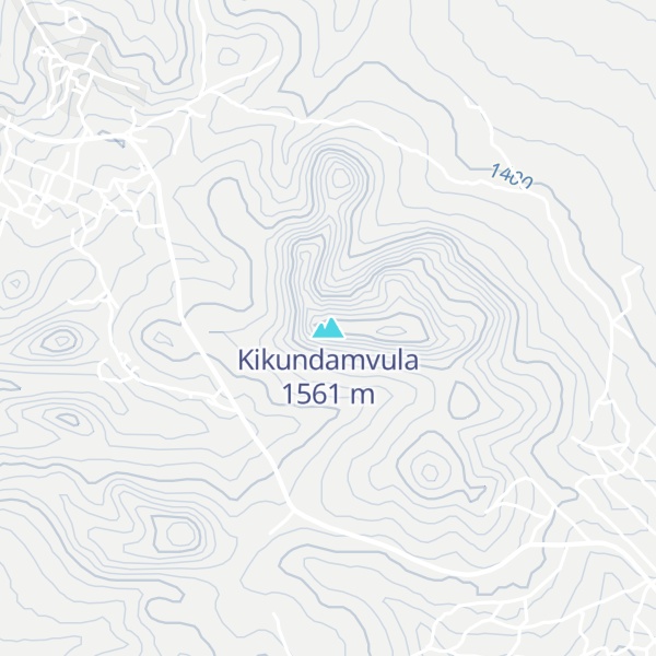 Map of Kikundamvula