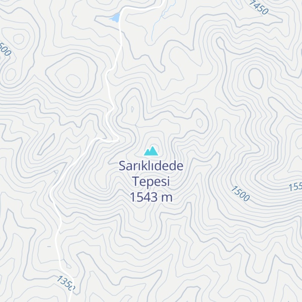 Map of Sarıklıdede Tepesi