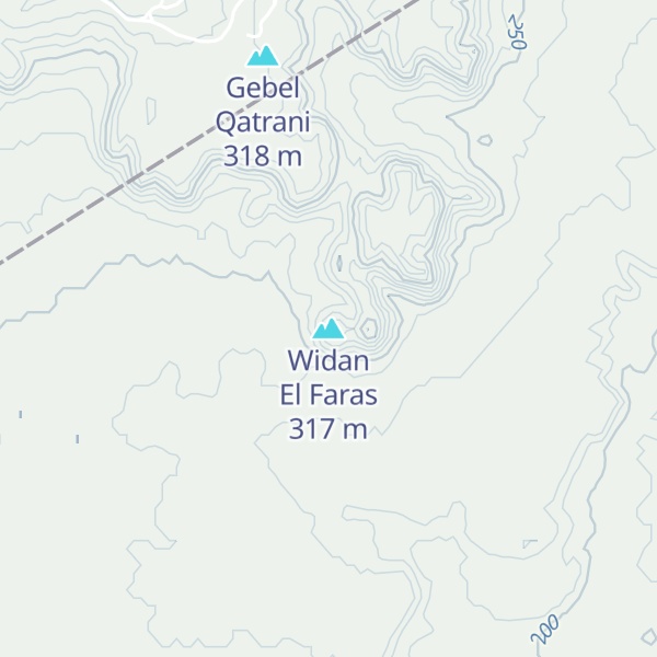 Map of Widan El Faras