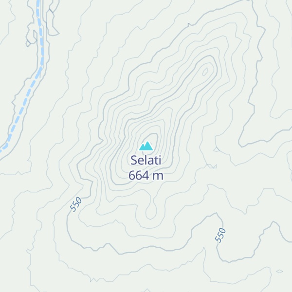Map of Selati