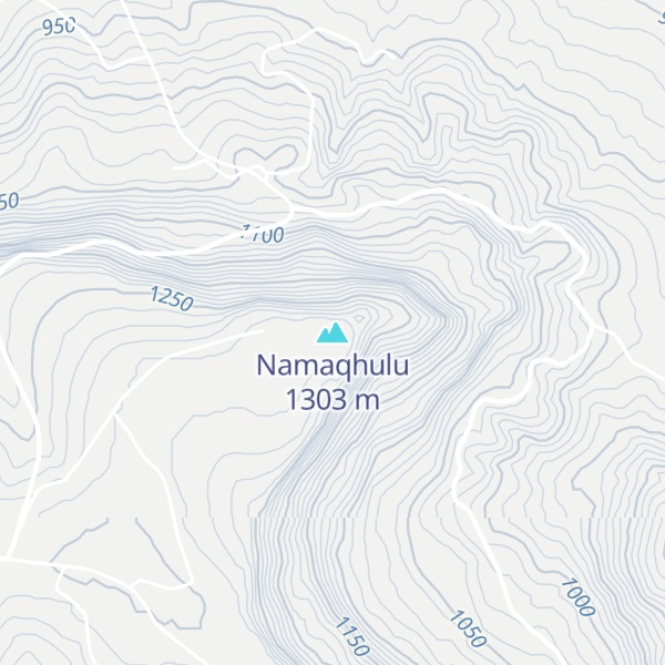 Map of Namaqhulu