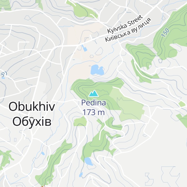 Map of Pedina