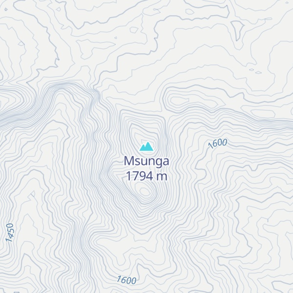 Map of Msunga