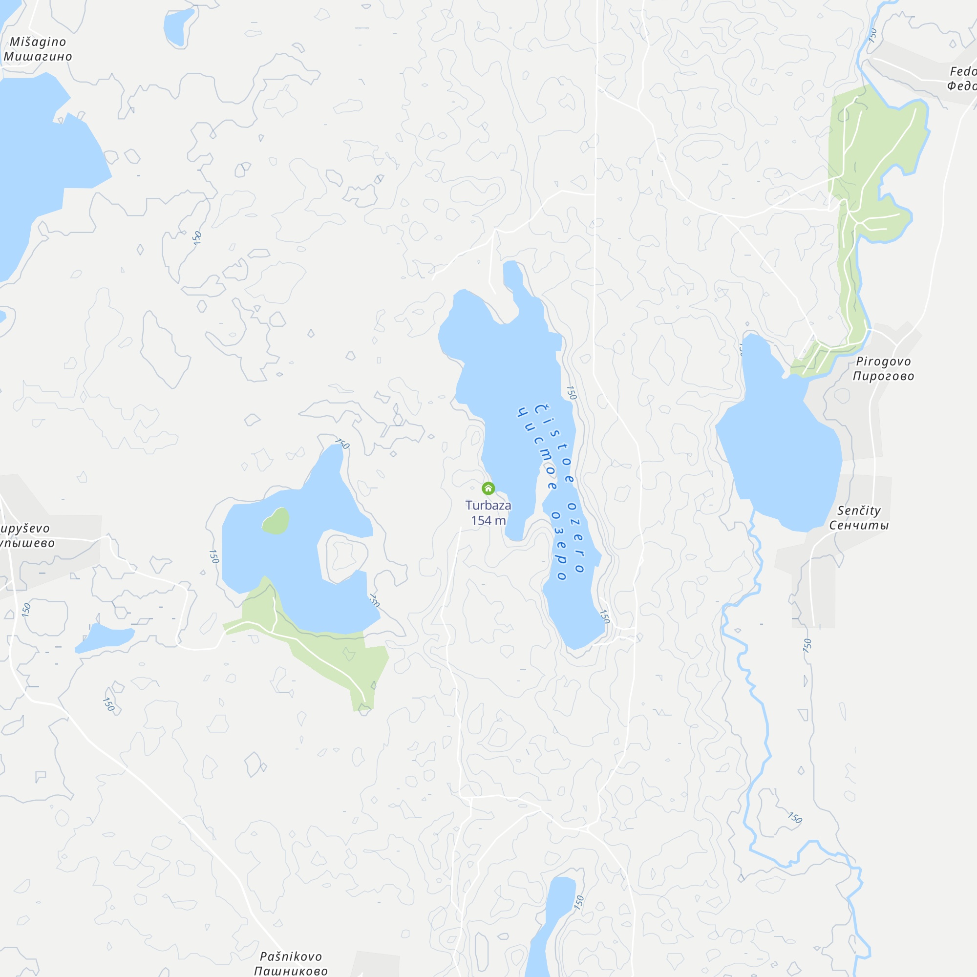 Turbaza map