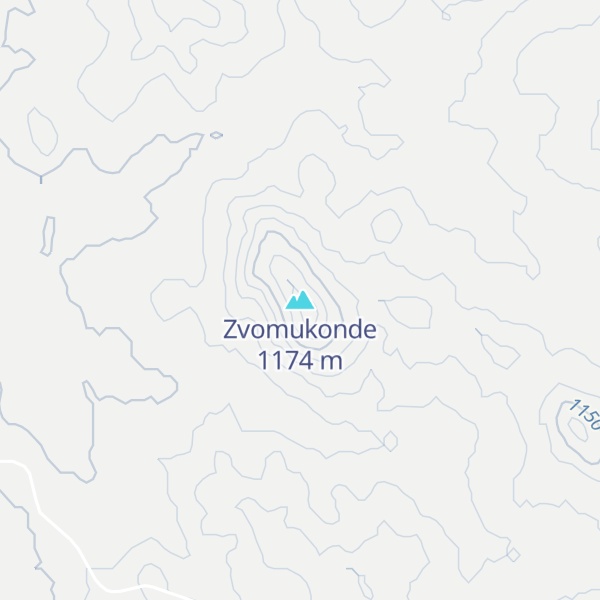 Map of Zvomukonde