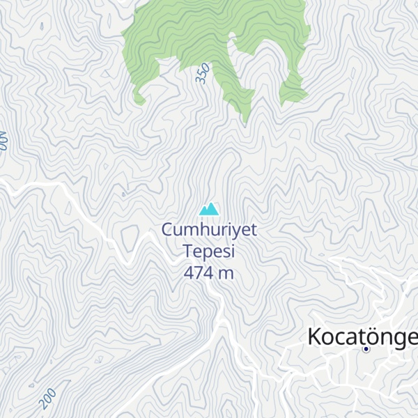 Map of Cumhuriyet Tepesi