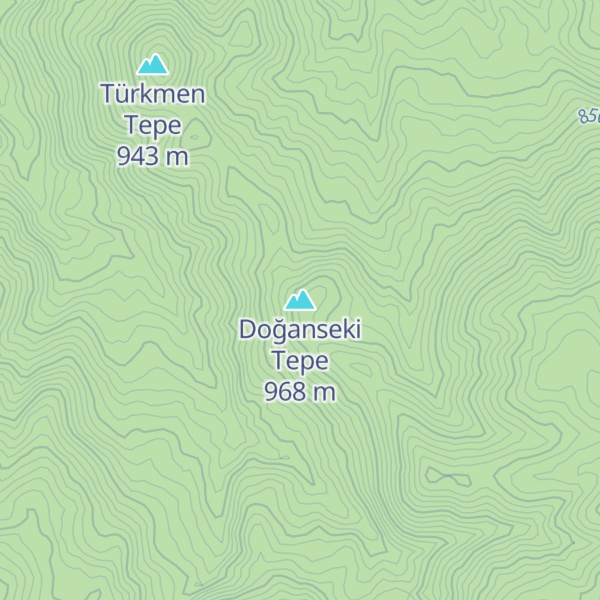 Map of Doğanseki Tepe