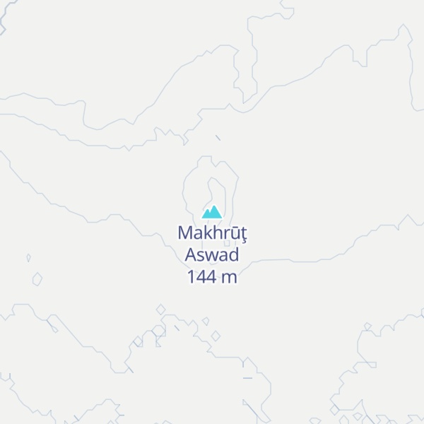 Map of Makhrūţ Aswad
