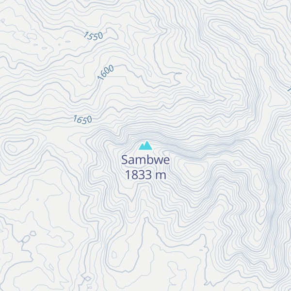 Map of Sambwe
