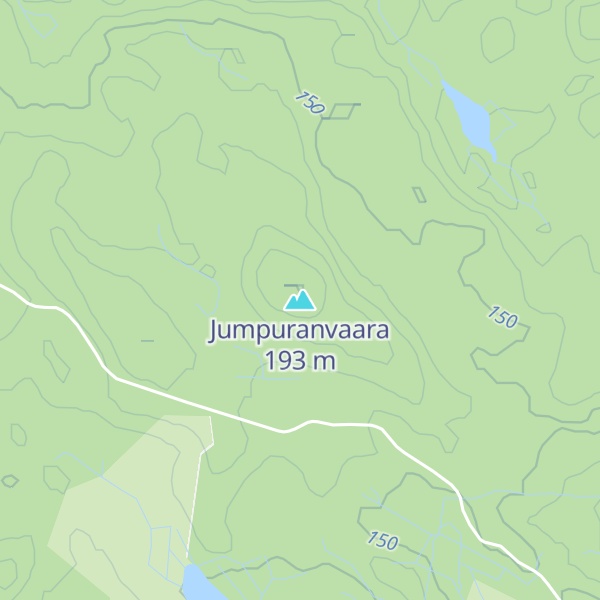 Map of Jumpuranvaara