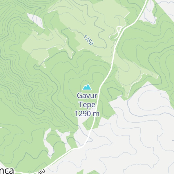 Map of Gavur Tepe
