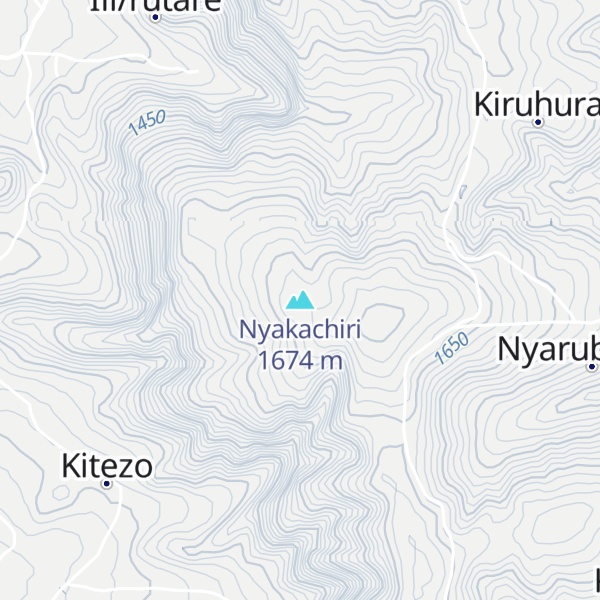 Map of Nyakachiri