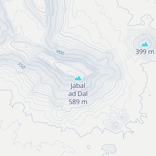 Map of Jabal ad Dal