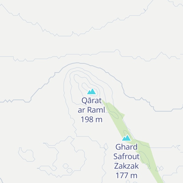 Map of Qārat ar Raml