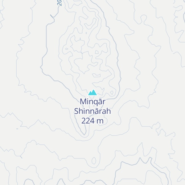 Map of Minqār Shinnārah