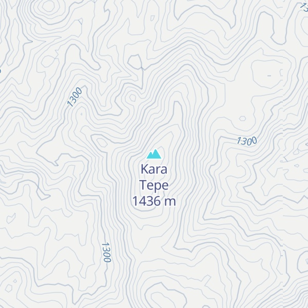 Map of Kara Tepe