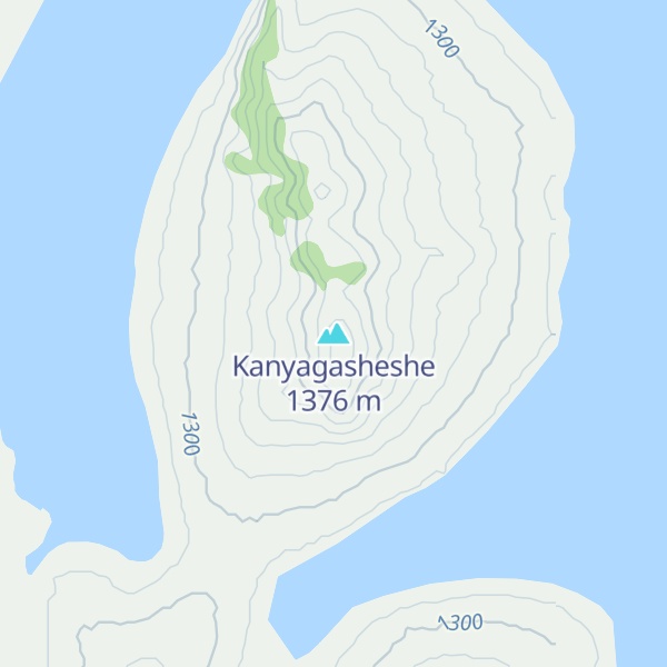 Map of Kanyagasheshe