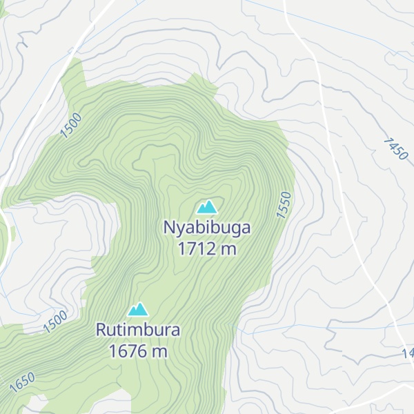 Map of Nyabibuga