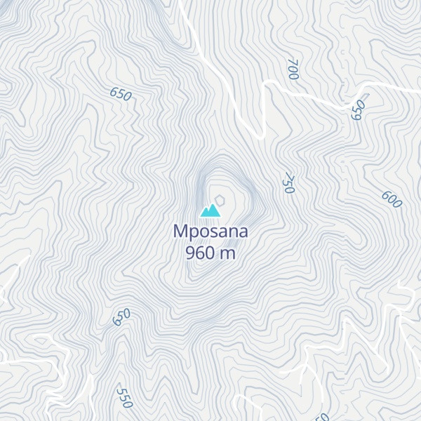 Map of Mposana