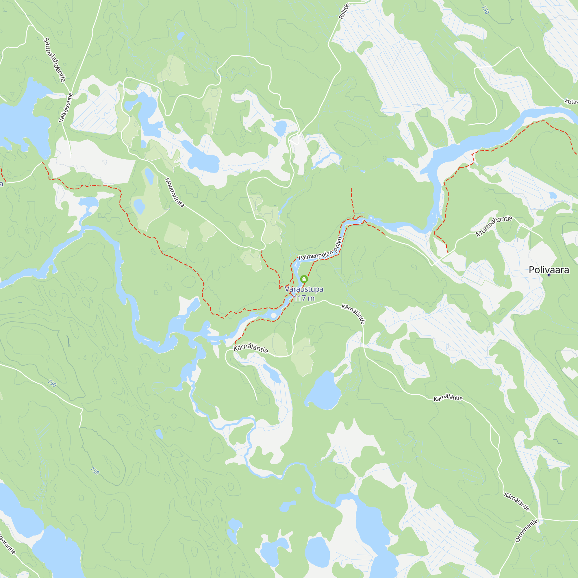 Vekarusjoen kota map