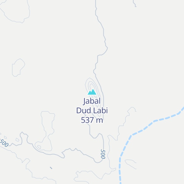 Map of Jabal Dud Labi