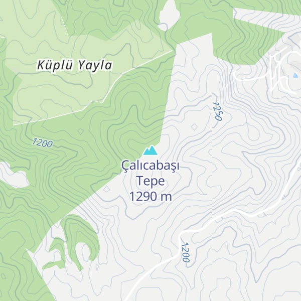 Map of Çalıcabaşı Tepe