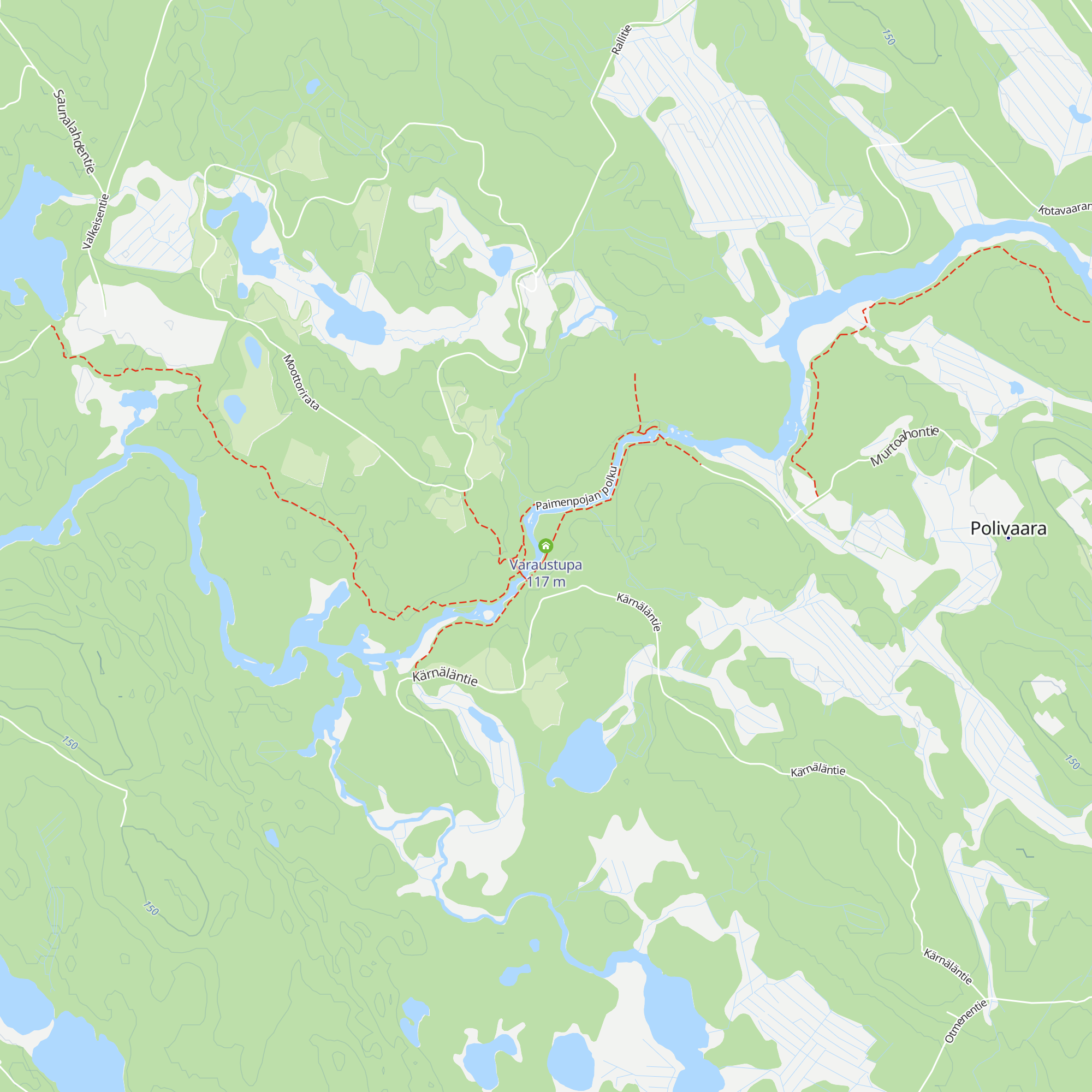 Varaustupa map