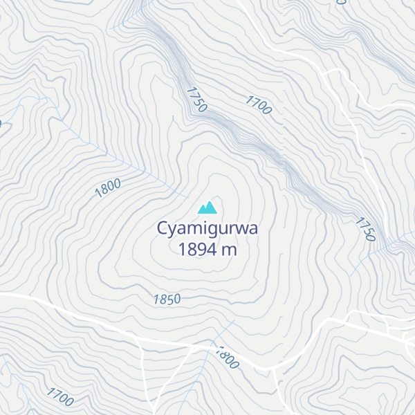 Map of Cyamigurwa
