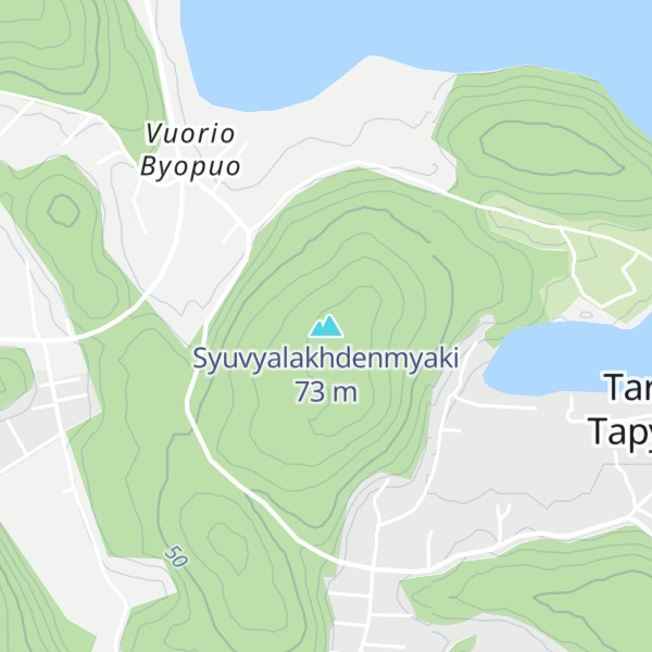Map of Syuvyalakhdenmyaki