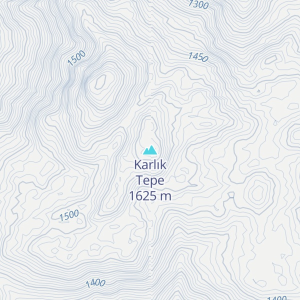 Map of Karlık Tepe